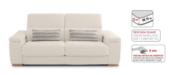 Sofa cama italiano magnum - Imagen 2