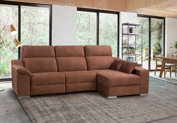 Sofa chaise longue doble electrico eden - Imagen 2