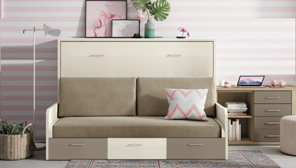 Cama abatible con sofa sonrie - Imagen 5