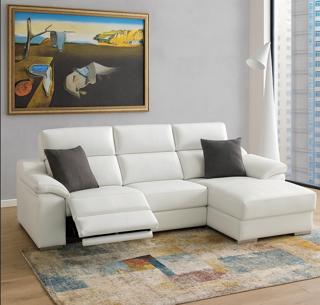 Sofa chaise longue doble electrico eden