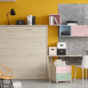 CAMA ABATIBLE DE MATRIMONIO LACADA XPL.