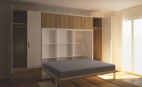 Cama abatible con Armarios - Imagen 2