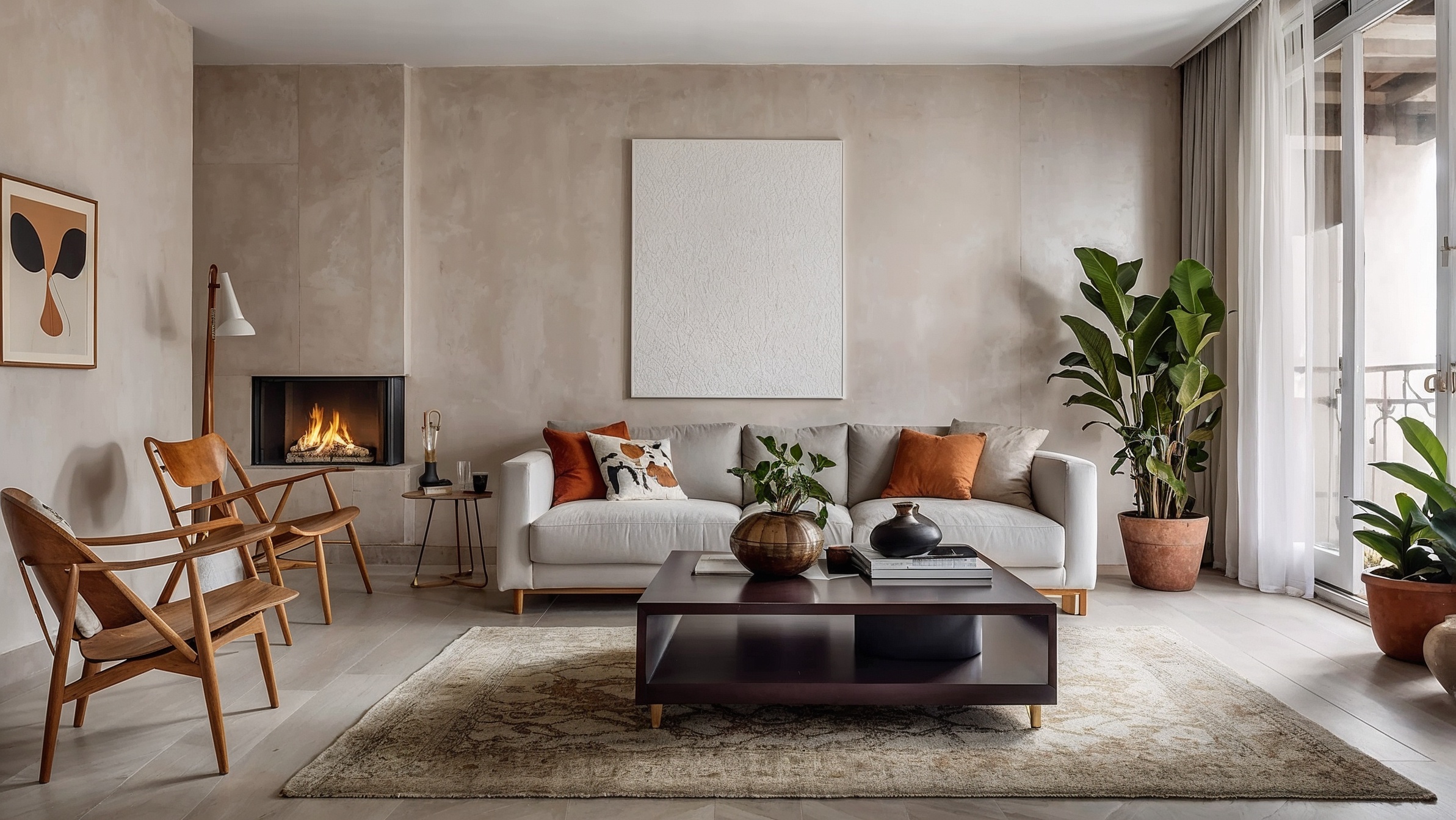 estilo de decoración, plantas idóneas