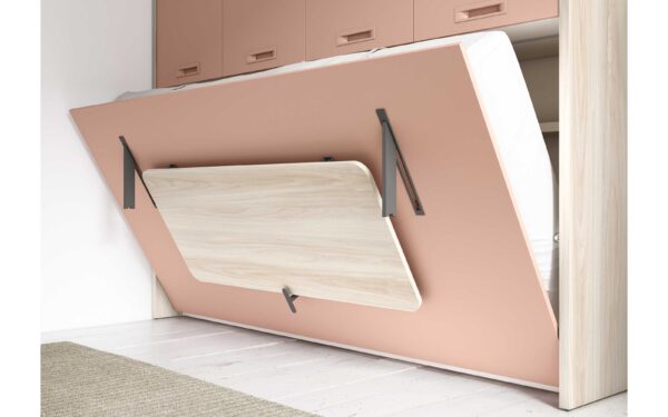Cama abatible con escritorio exj - Imagen 8