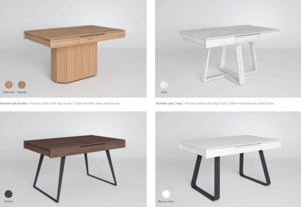 Mesa de comedor extensible Horizon - Imagen 2