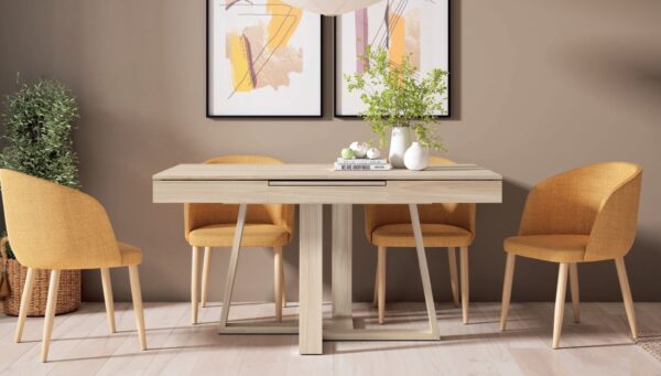 Mesa de comedor extensible Horizon Cross