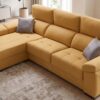 Sofá cama con chaise longue Simonet apertura italiana