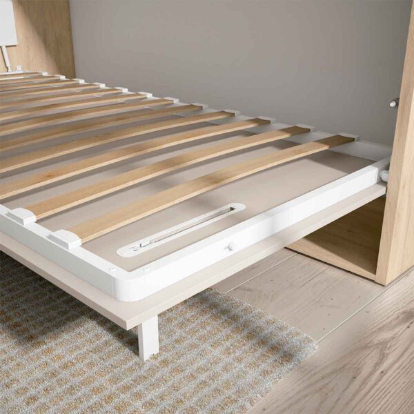 OFERTA DE CAMA ABATIBLE ,COLOR BLANCO - Imagen 2