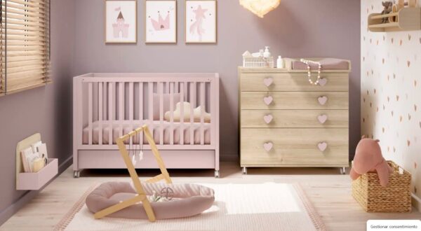 Cuna con cajón Luxi