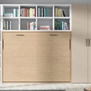 Composición con cama abatible de matrimonio Orts.