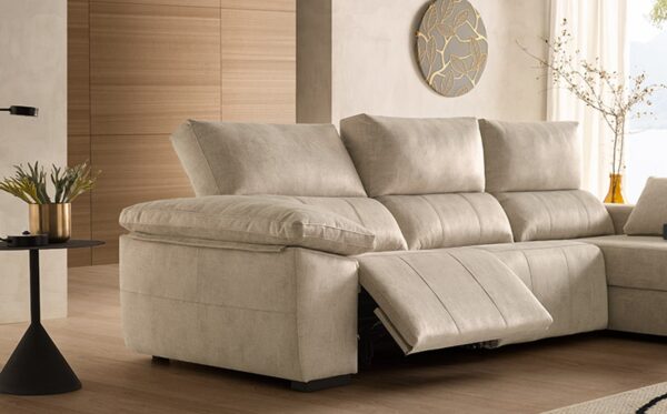 Sofá chaise longue electrico Enzo - Imagen 3
