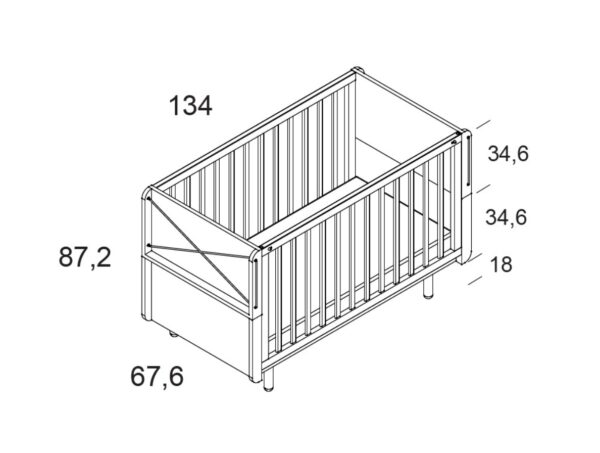 Cuna Fold 120 - Imagen 3