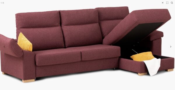 Sofa cama italiano y chaise longue Charo2