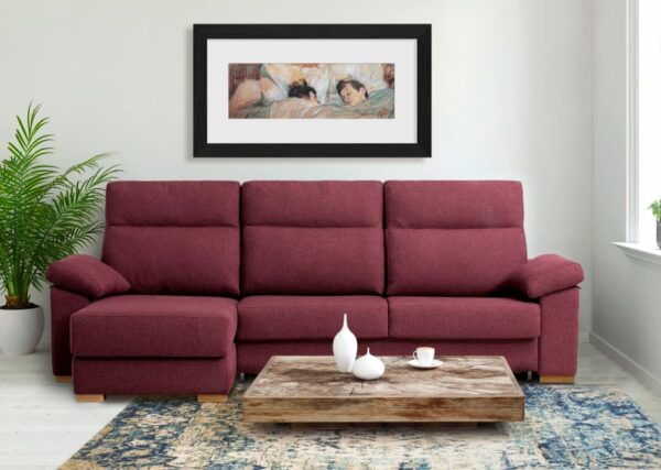 Sofa cama italiano y chaise longue Charo2 - Imagen 3
