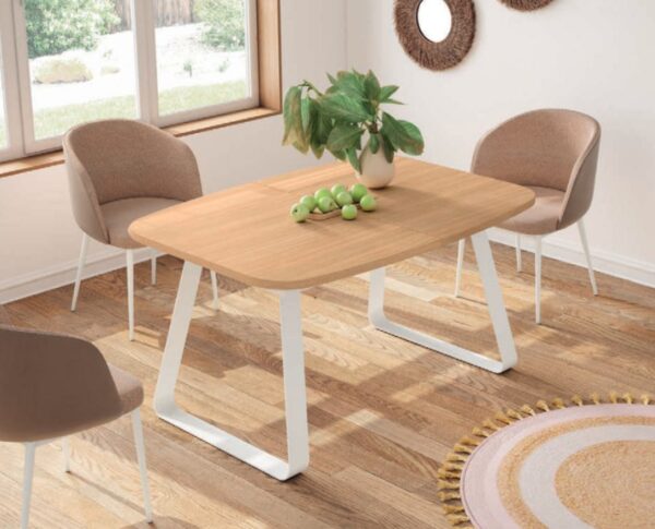 Mesa de comedor extensible flow - Imagen 2