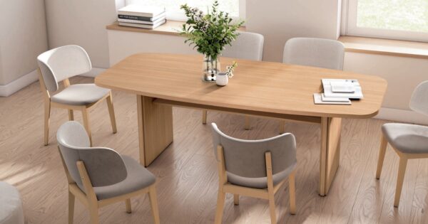 Mesa de comedor fija Pont - Imagen 2