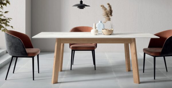 Mesa de comedor kube,extensible