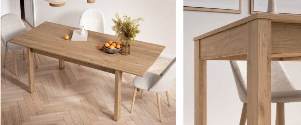 Mesa de comedor extensible Kube-vili - Imagen 2