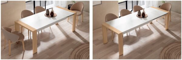 Mesa de comedor Roxy extensible 120x90 - Imagen 2