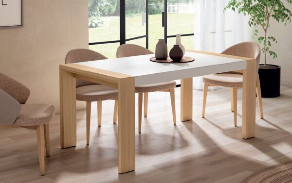 Mesa de comedor Roxy extensible 120x90