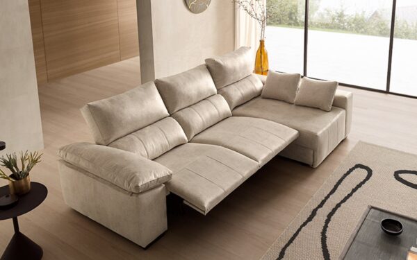 Sofá chaise longue electrico Enzo
