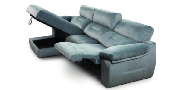 SOFA CHAISE LONGUE ELECTRICO ELIA - Imagen 2