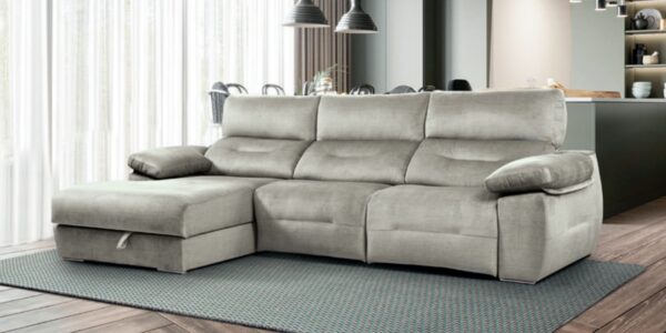 SOFA CHAISE LONGUE ELECTRICO ELIA - Imagen 3
