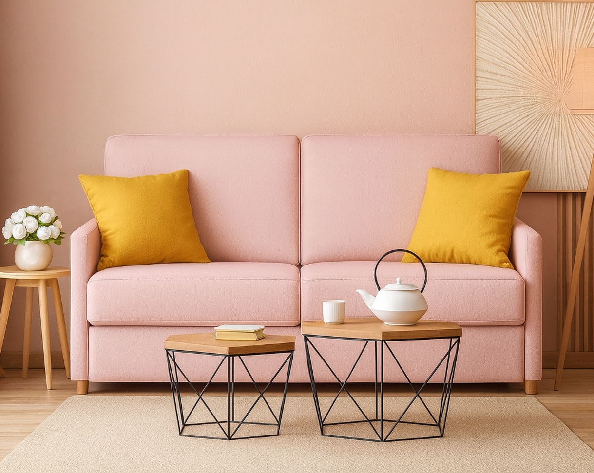 Sofá cama apertura italiana reducida - Imagen 4