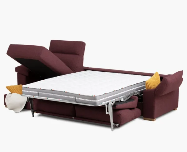 Sofa cama italiano y chaise longue Charo2 - Imagen 6