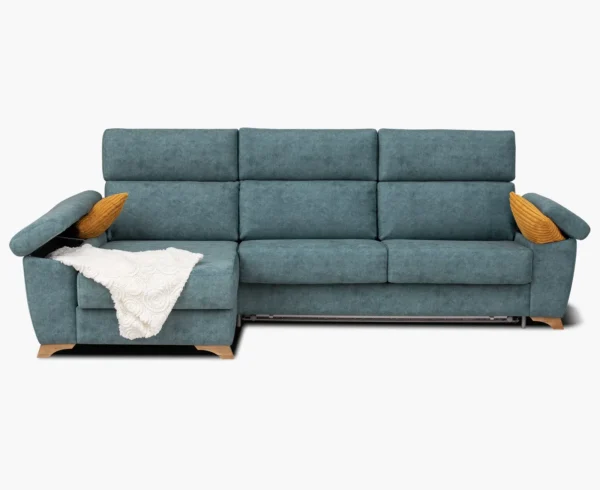 Sofa cama con chaise longue Miko
