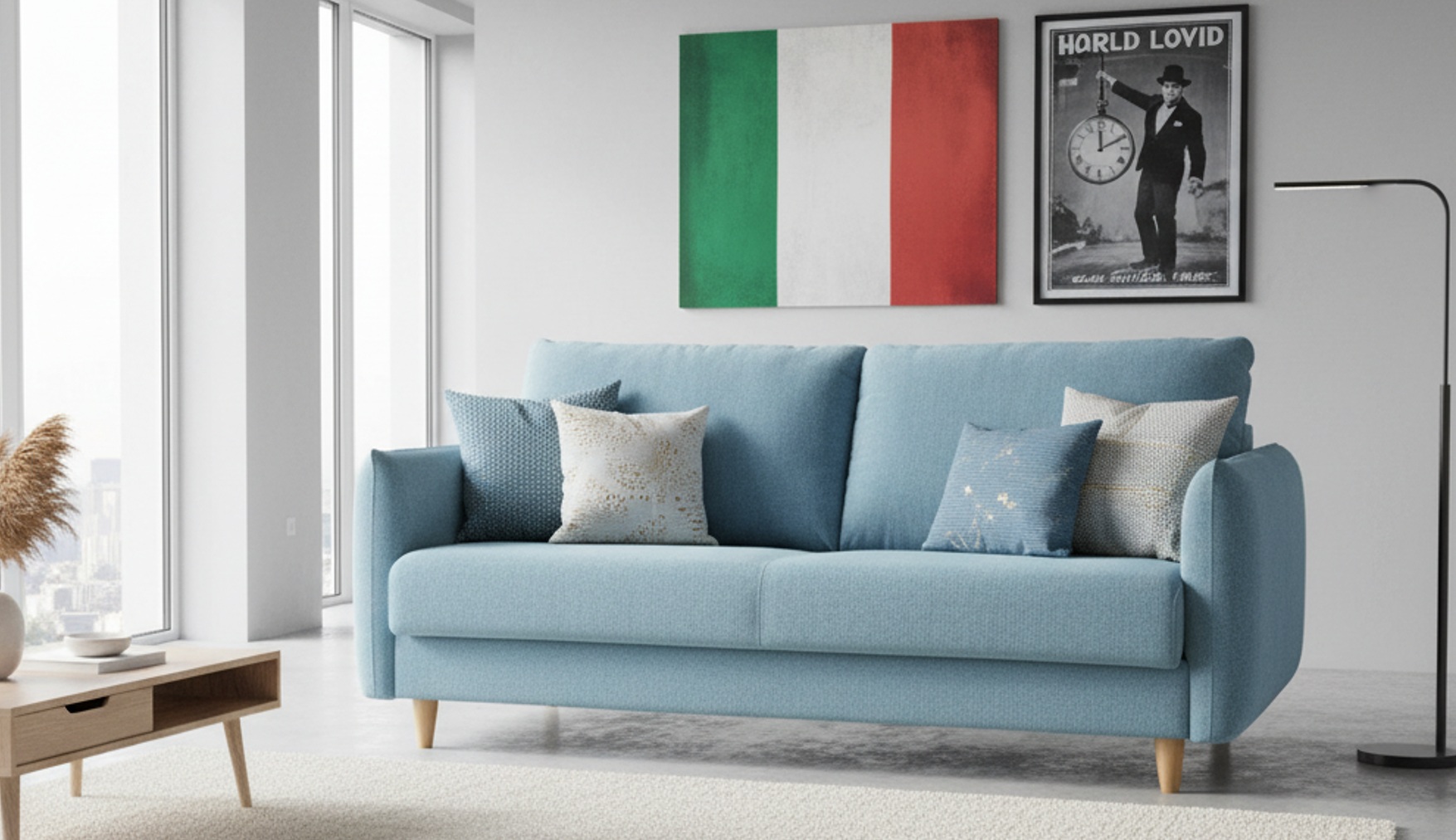 Sofa cama italiano snt Faina - Imagen 6