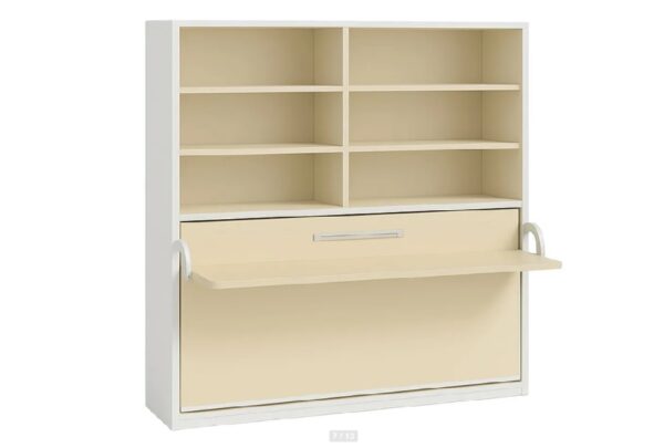 Cama abatible con libreria y escritorio Nova - Imagen 3