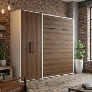 Cama abatible con armario Nova