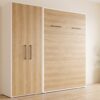 Cama abatible Nova 135×190 con armario