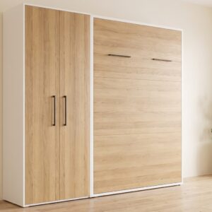Cama abatible Nova 135×190 con armario
