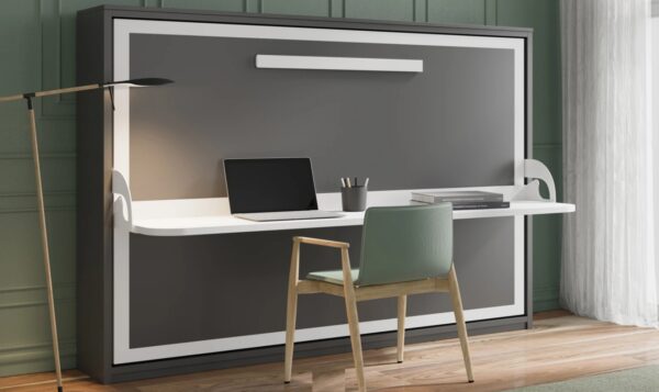 CAMA ABATIBLE CON ESCRITORIO NOVA 140×190