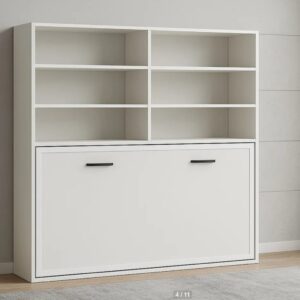 Cama abatible 90x190 con libreria Nova