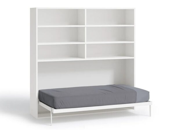Cama abatible 90x190 con libreria Nova - Imagen 2