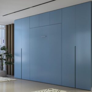 Composición con cama abatible vertical