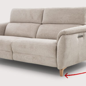 SOFA RELAX MOTORIZADO CARDIO ESTEL,WOOD