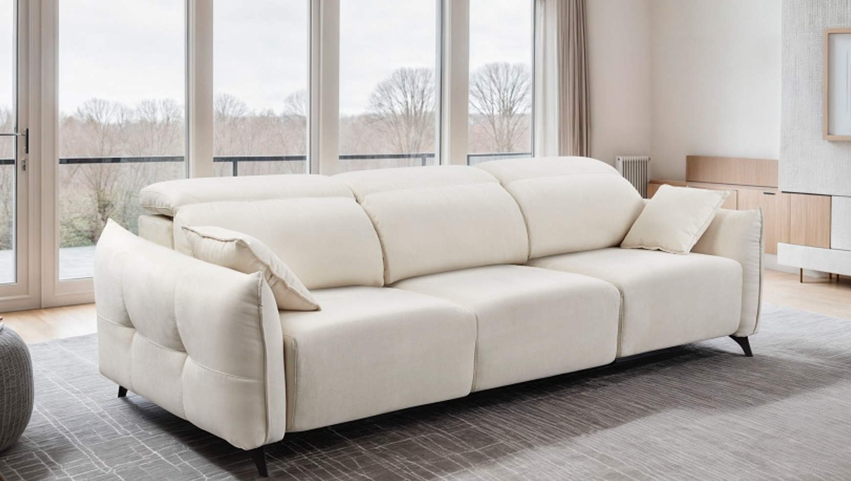 Sofa con deslizantes eléctricos Afrodita