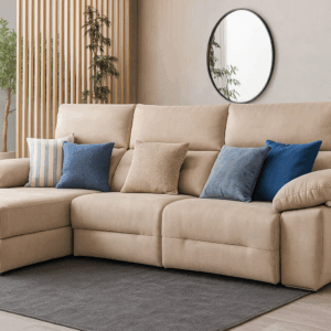 SOFA CHAISE LONGUE ELECTRICO CELIA