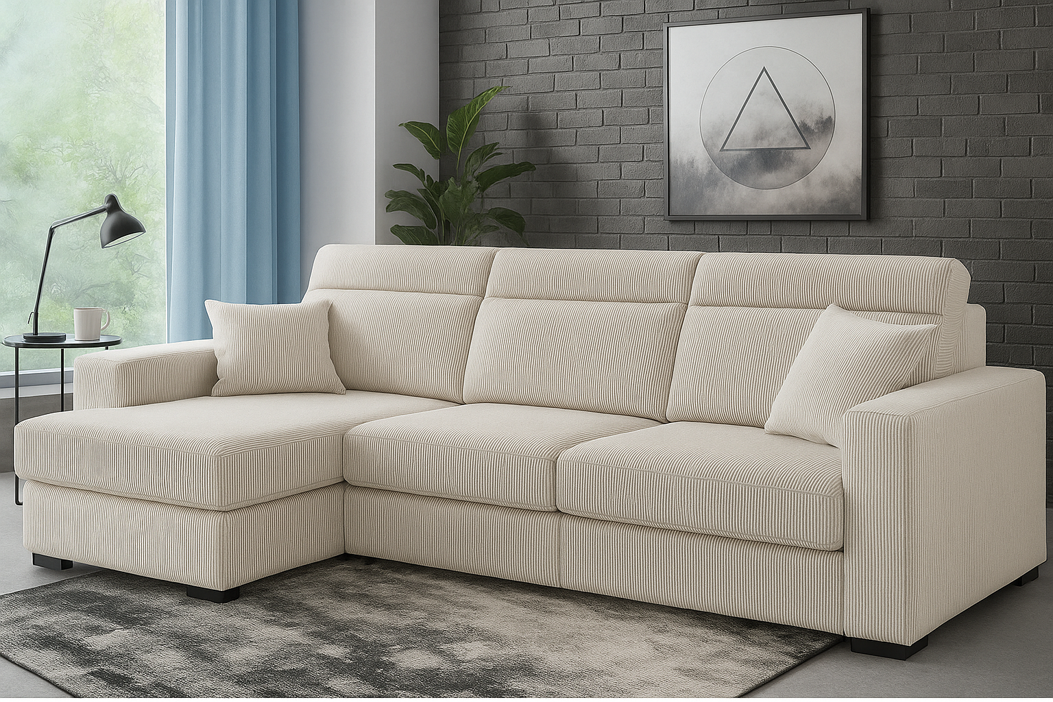 SOFA CHAISE LONGUE MAGNUM ASIENTOS VISCOELASTICA