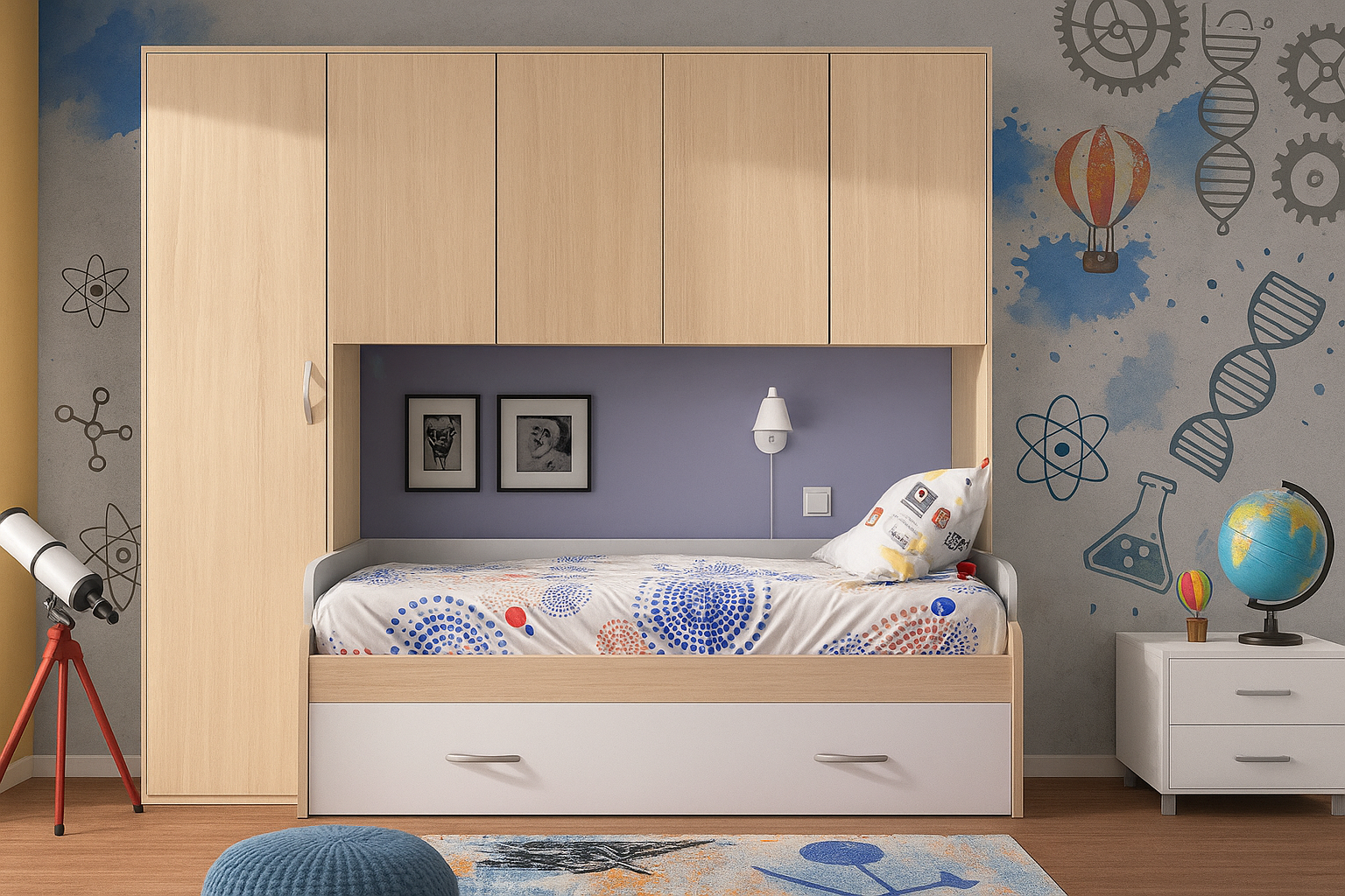 Dormitorio puente juvenil win