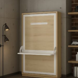 Cama abatible vertical con escritorio nova