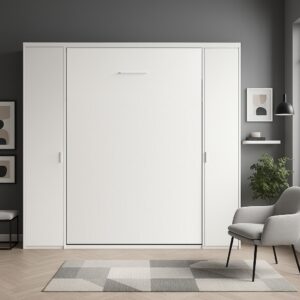 Composición de cama abatible con armarios win2