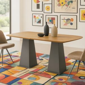 Mesa de comedor extensible art806