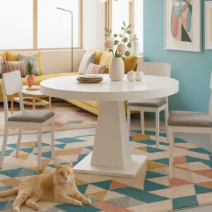 Mesa de comedor lacada Art608L