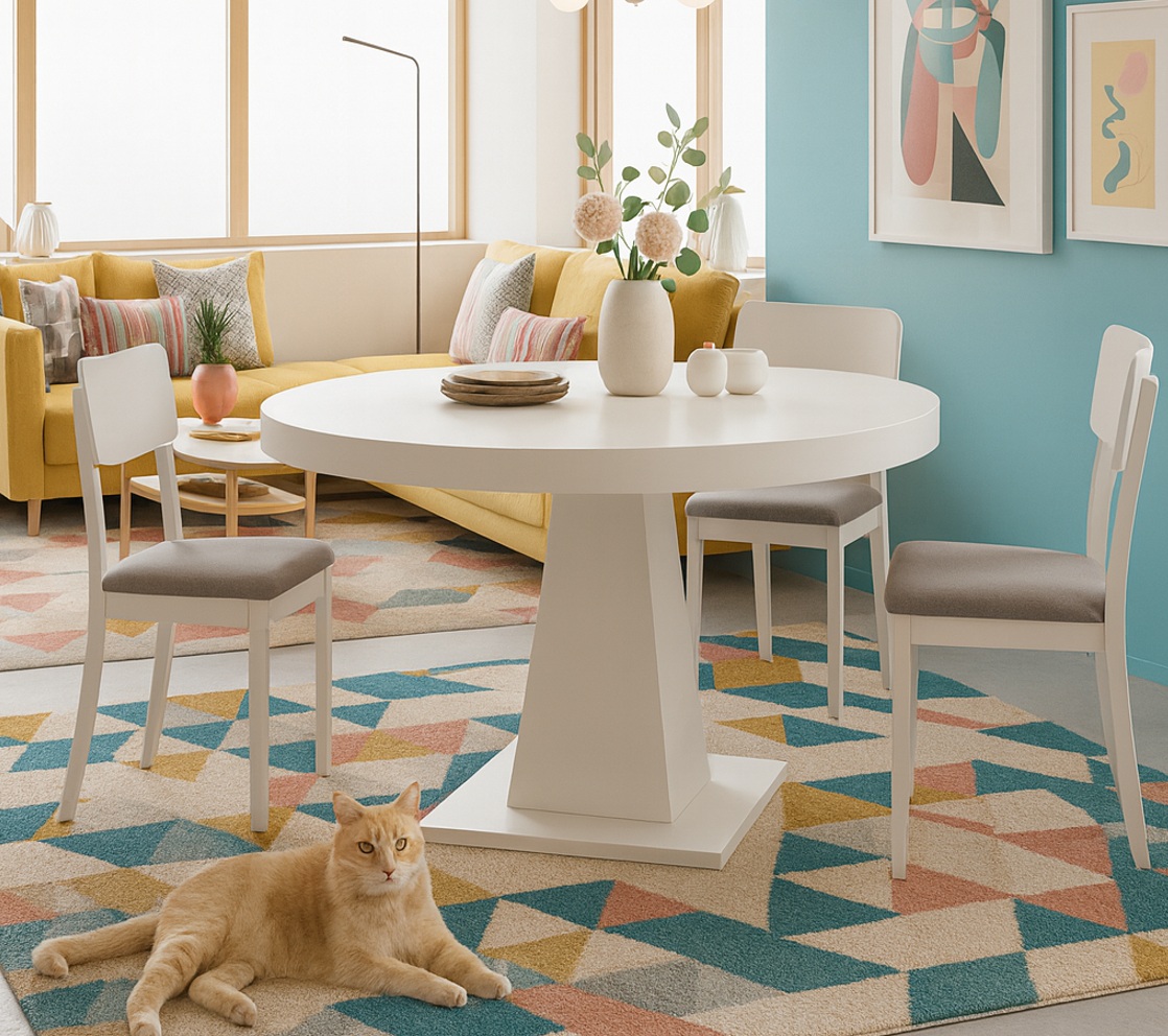 Mesa de comedor lacada Art608L