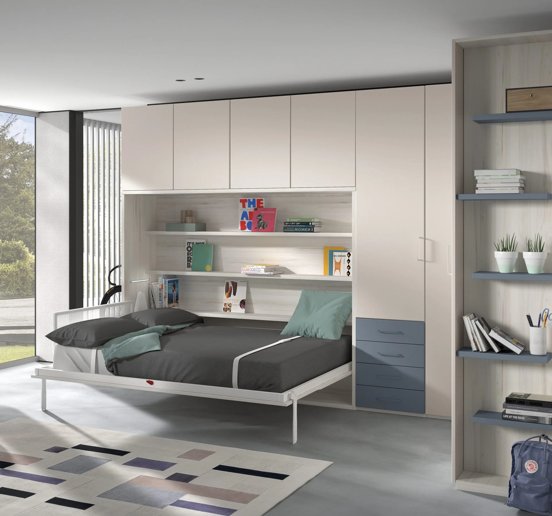 Composicion con cama abatible frm135 - Imagen 2